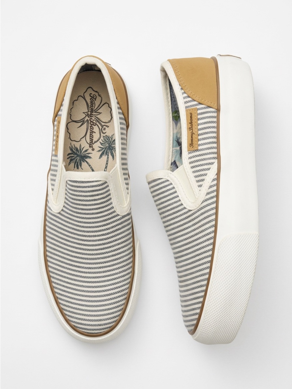 TOMMY BAHAMA SLIP-ON SHOES  - SOLD AS IS